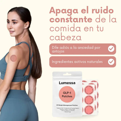 Parches Lumessa con GLP-1 – ¡Comprá 1 y Llevate 5! 🖤 Black Friday Exclusiva