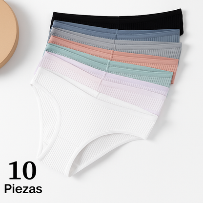 Braguitas Antibacterianas 100% Algodón – BLACK FRIDAY: ¡Pagá 2 y Llevate 10!